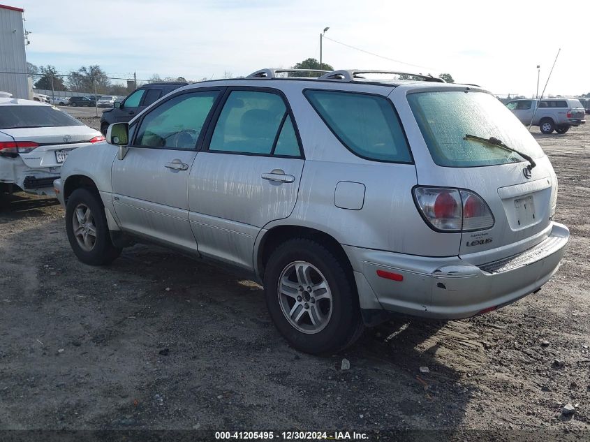 2001 Lexus Rx 300 VIN: JTJGF10U510109087 Lot: 41205495