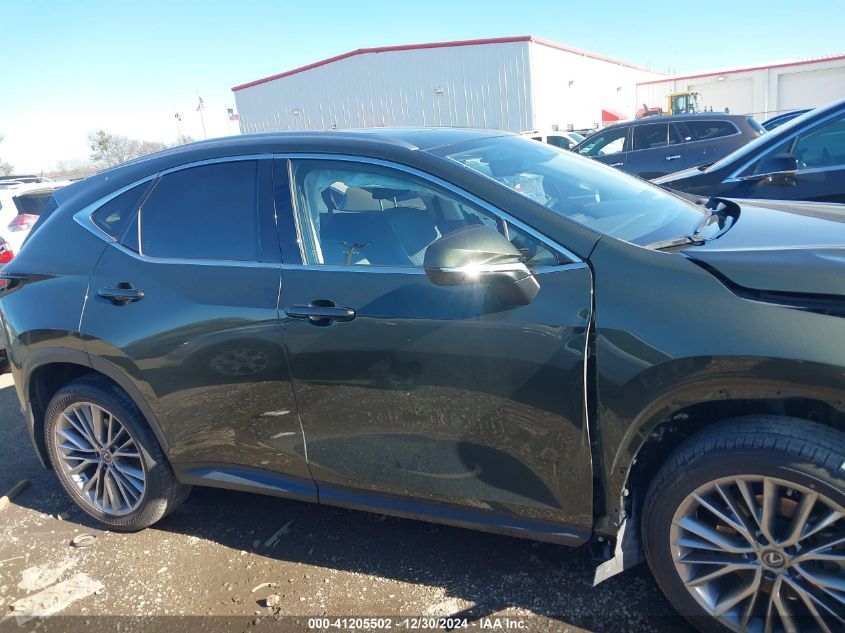 2022 Lexus Nx Premium VIN: JTJGGCEZ0N2001029 Lot: 41205502