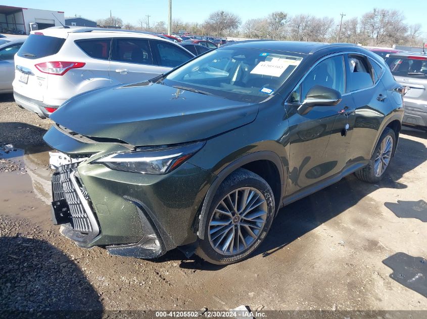 2022 Lexus Nx Premium VIN: JTJGGCEZ0N2001029 Lot: 41205502