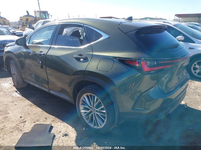 2022 Lexus Nx Premium VIN: JTJGGCEZ0N2001029 Lot: 41205502