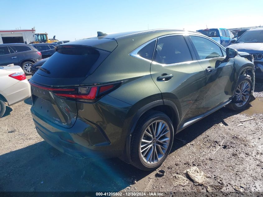 2022 Lexus Nx Premium VIN: JTJGGCEZ0N2001029 Lot: 41205502