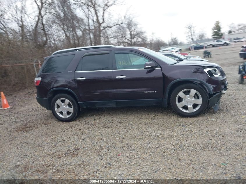 2008 GMC Acadia Slt-2 VIN: 1GKEV33708J221772 Lot: 41205504