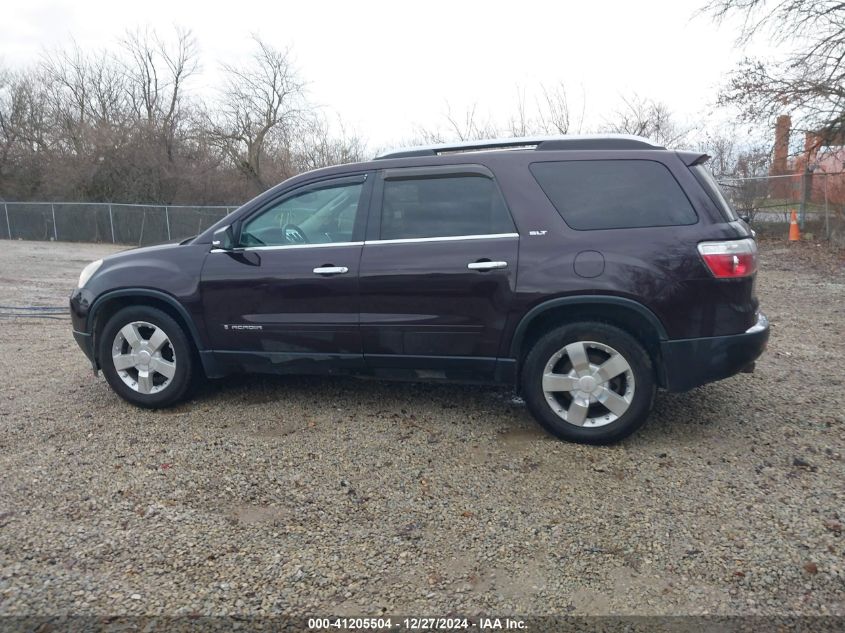 2008 GMC Acadia Slt-2 VIN: 1GKEV33708J221772 Lot: 41205504