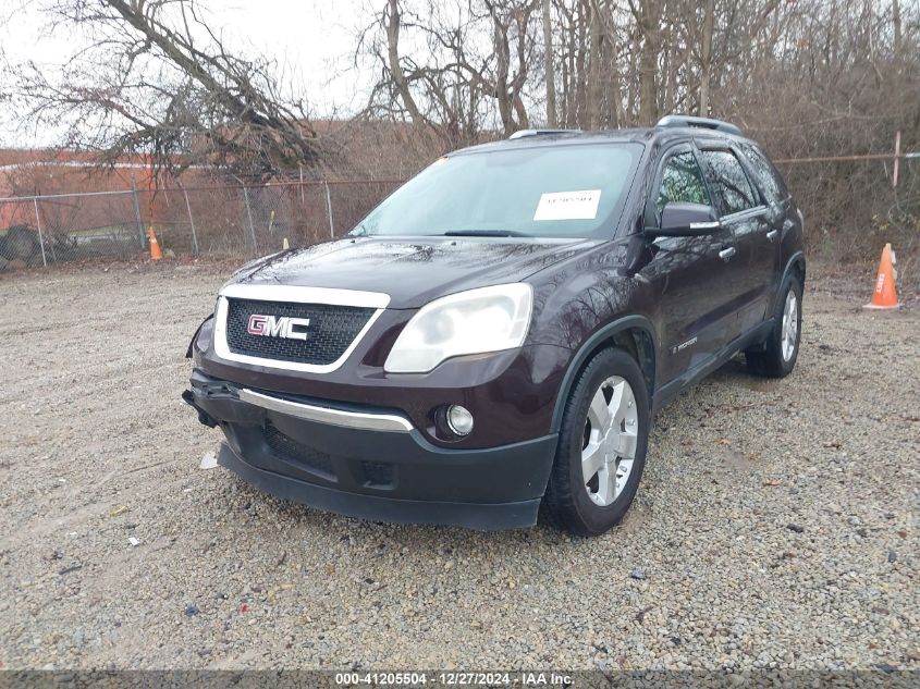 2008 GMC Acadia Slt-2 VIN: 1GKEV33708J221772 Lot: 41205504