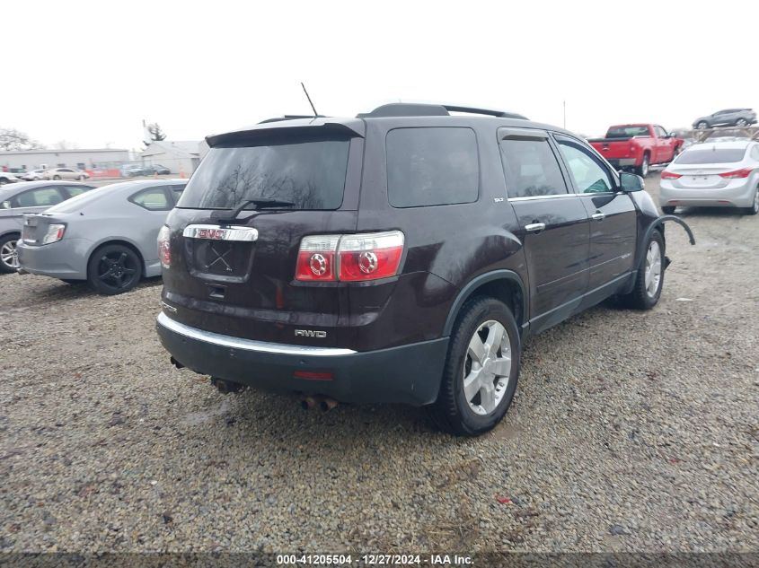 2008 GMC Acadia Slt-2 VIN: 1GKEV33708J221772 Lot: 41205504