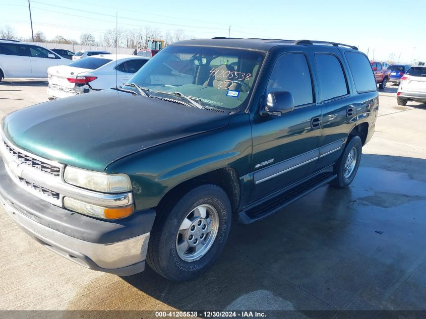 2003 Chevrolet Tahoe C1500 VIN: 1GNEC13V13R285499 Lot: 41205538