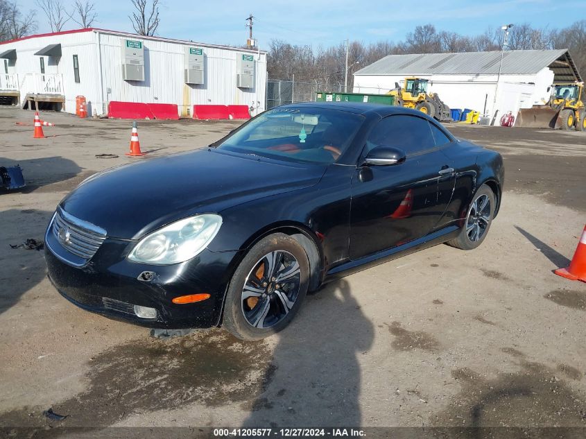 2002 Lexus Sc 430 VIN: JTHFN48Y520015074 Lot: 41205577