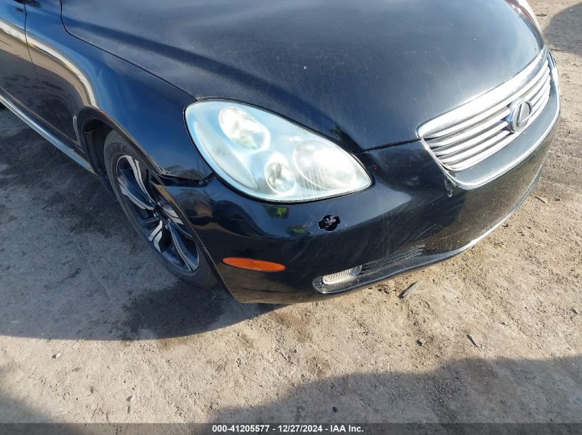 2002 Lexus Sc 430 VIN: JTHFN48Y520015074 Lot: 41205577