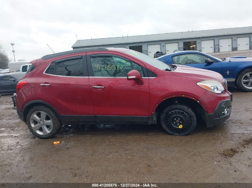 2015 Buick Encore Leather VIN: KL4CJCSB0FB236195 Lot: 41205578