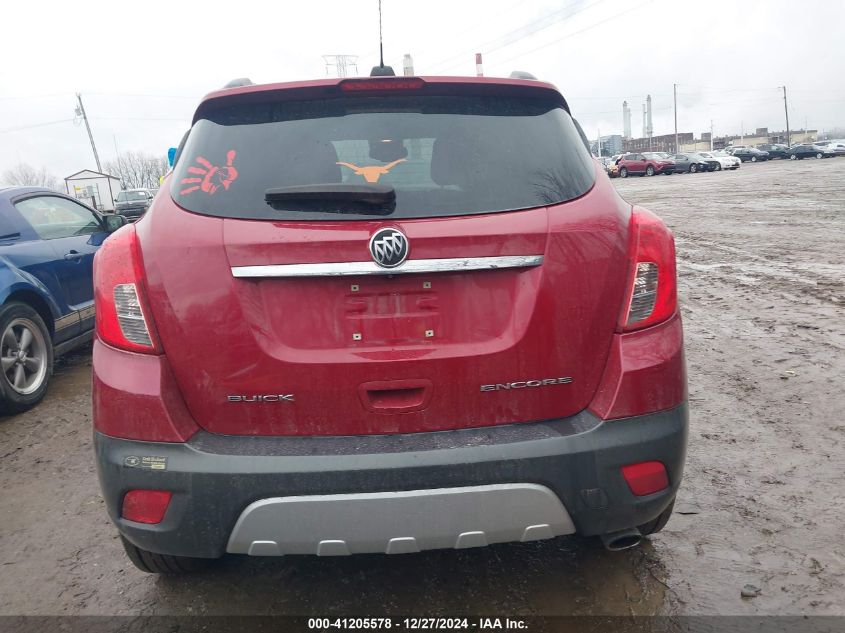 2015 Buick Encore Leather VIN: KL4CJCSB0FB236195 Lot: 41205578