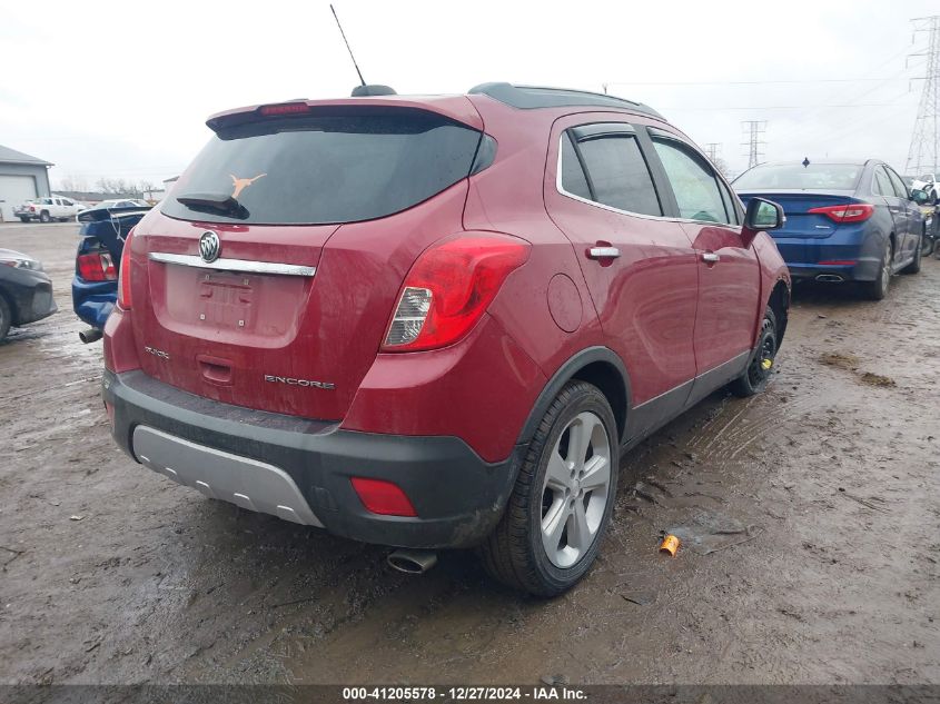 2015 Buick Encore Leather VIN: KL4CJCSB0FB236195 Lot: 41205578