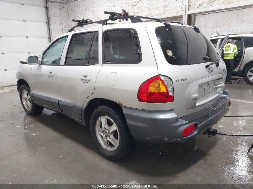 2004 Hyundai Santa Fe Gls/Lx VIN: KM8SC73E94U809023 Lot: 41205580