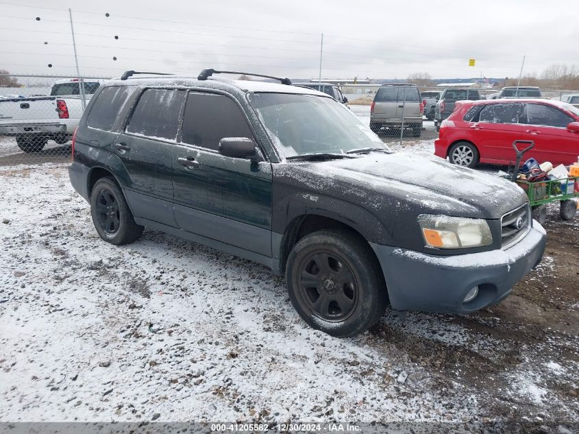 2004 Subaru Forester 2.5X VIN: JF1SG636X4H712827 Lot: 41205582