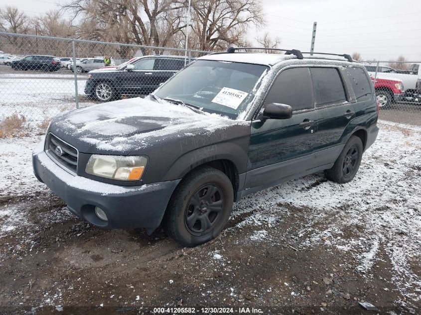 2004 Subaru Forester 2.5X VIN: JF1SG636X4H712827 Lot: 41205582