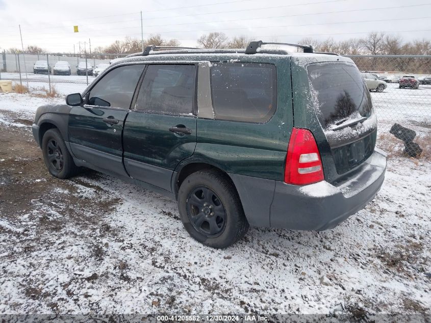 2004 Subaru Forester 2.5X VIN: JF1SG636X4H712827 Lot: 41205582