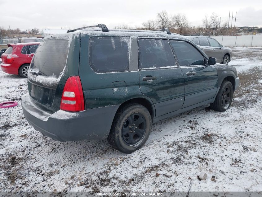 2004 Subaru Forester 2.5X VIN: JF1SG636X4H712827 Lot: 41205582