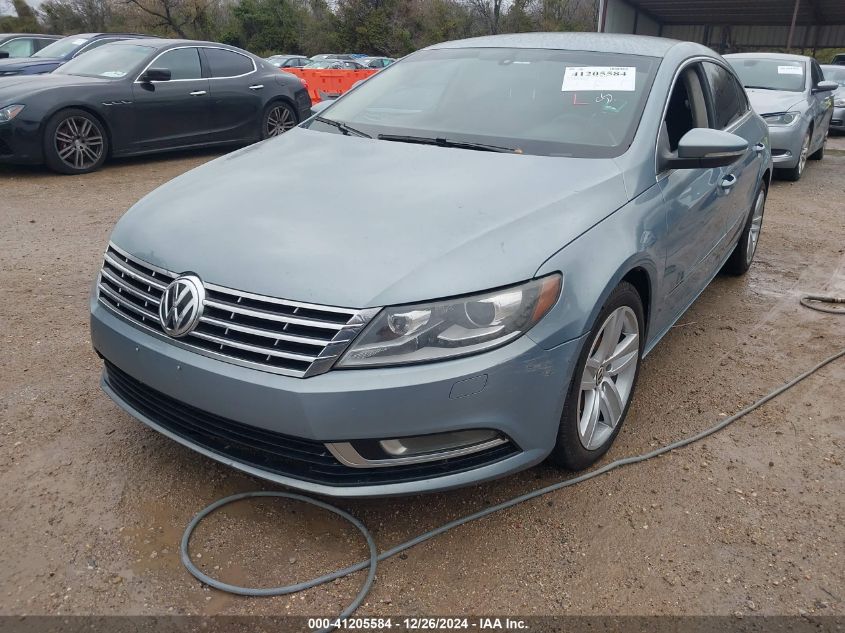 2013 Volkswagen Cc 2.0T Sport VIN: WVWBN7AN7DE503417 Lot: 41205584