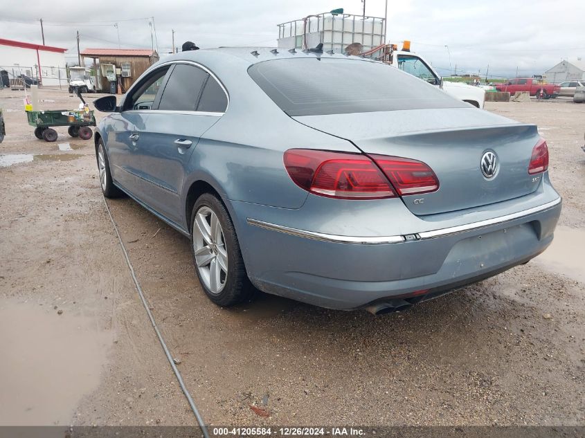 2013 Volkswagen Cc 2.0T Sport VIN: WVWBN7AN7DE503417 Lot: 41205584