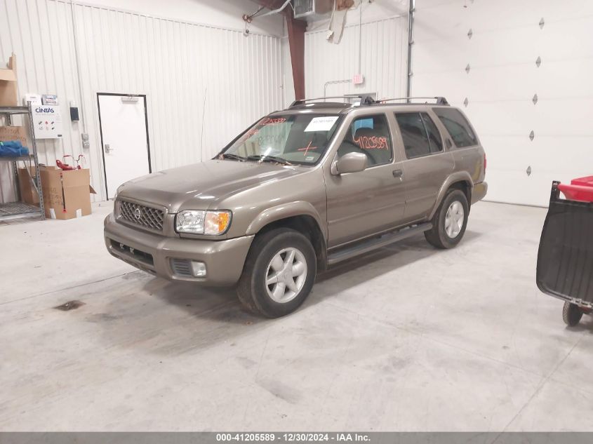 2001 Nissan Pathfinder Le VIN: JN8DR09Y61W572354 Lot: 41205589