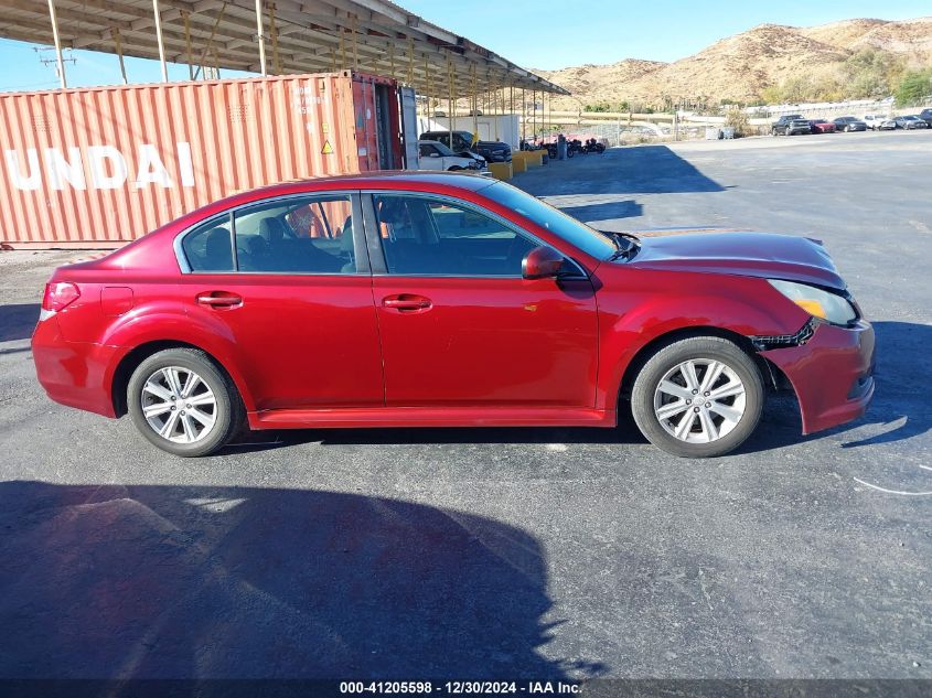 2010 Subaru Legacy 2.5I Premium VIN: 4S3BMBC68A3241684 Lot: 41205598