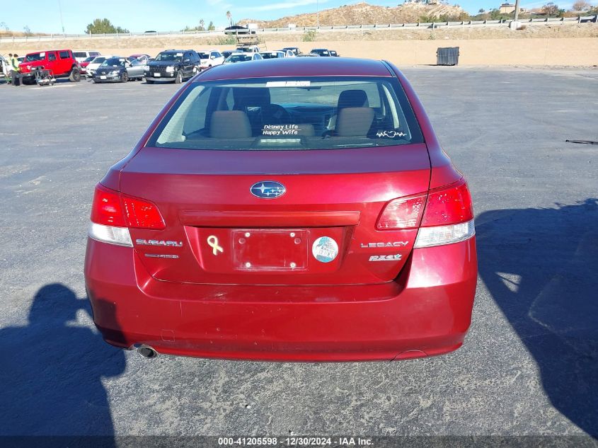 2010 Subaru Legacy 2.5I Premium VIN: 4S3BMBC68A3241684 Lot: 41205598