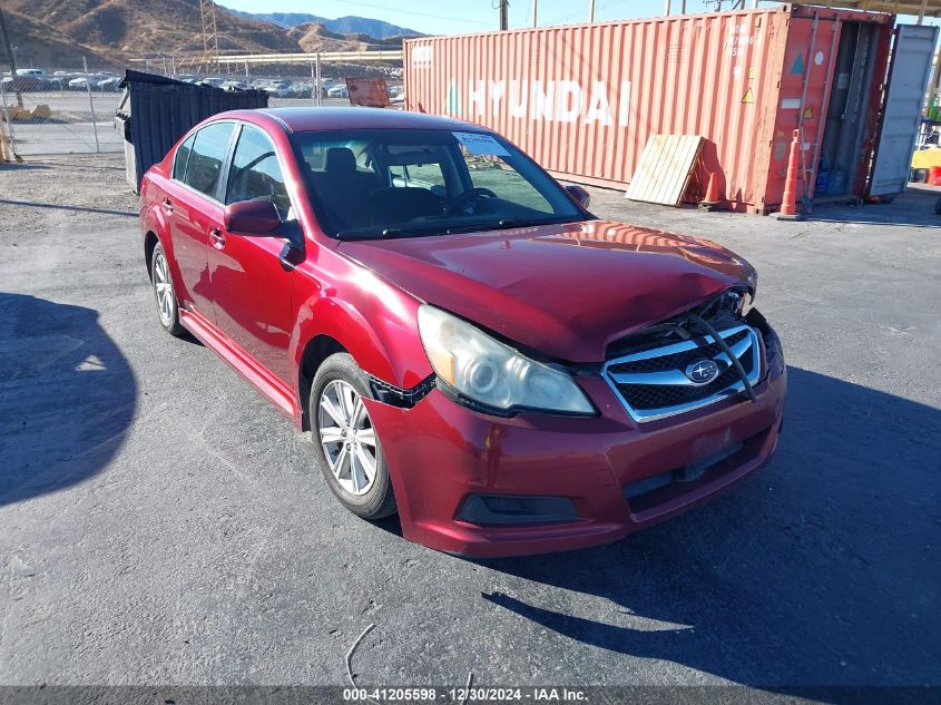 2010 Subaru Legacy 2.5I Premium VIN: 4S3BMBC68A3241684 Lot: 41205598