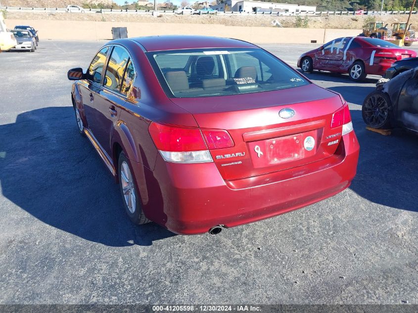 2010 Subaru Legacy 2.5I Premium VIN: 4S3BMBC68A3241684 Lot: 41205598