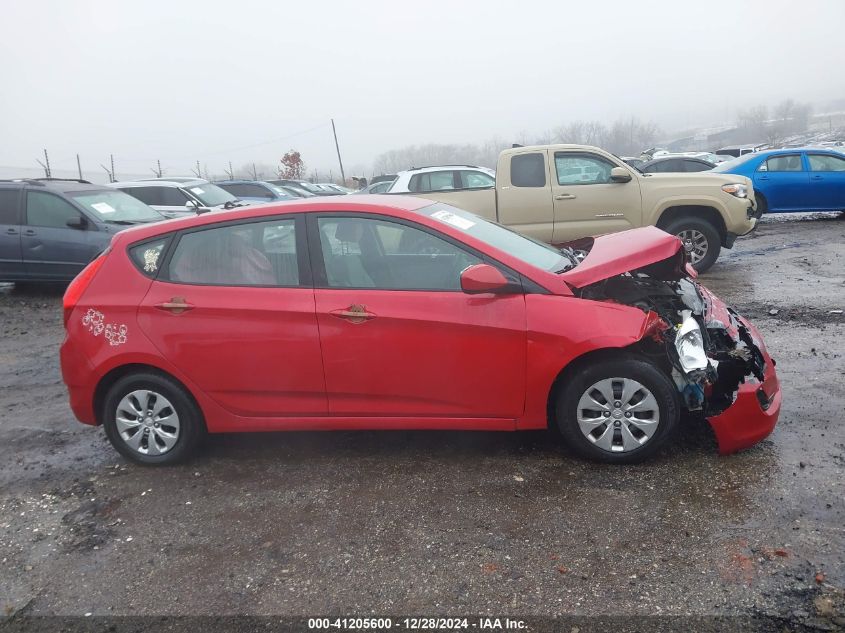 2017 Hyundai Accent Se VIN: KMHCT5AE4HU339081 Lot: 41205600