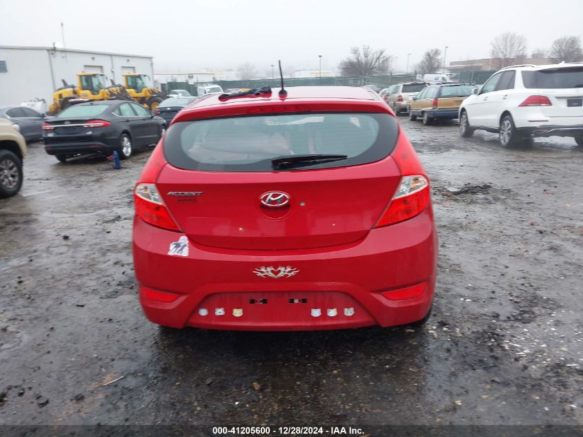 2017 Hyundai Accent Se VIN: KMHCT5AE4HU339081 Lot: 41205600