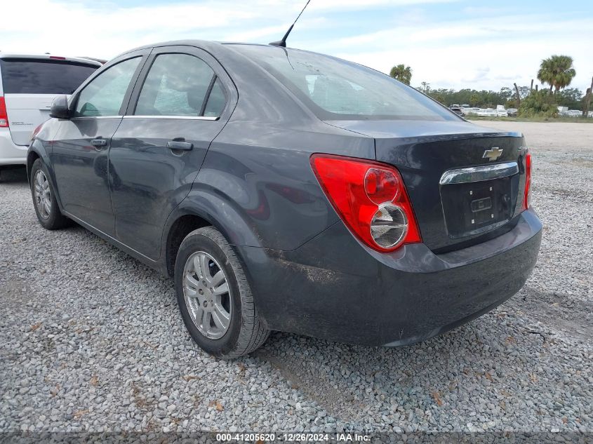 2012 Chevrolet Sonic 2Lt VIN: 1G1JC5SH1C4231443 Lot: 41205620