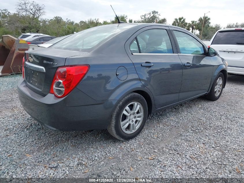 2012 Chevrolet Sonic 2Lt VIN: 1G1JC5SH1C4231443 Lot: 41205620