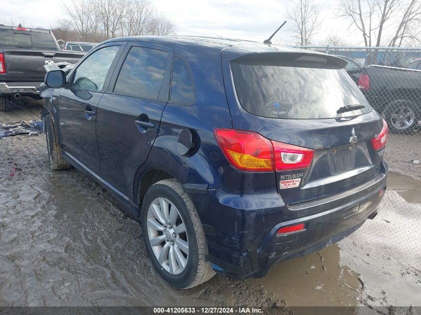 2011 Mitsubishi Outlander Sport Se VIN: JA4AR4AUXBZ019702 Lot: 41205633