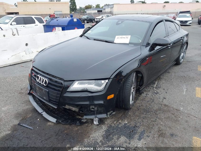 2014 Audi S7 4.0T Prestige VIN: WAUW2AFC4EN163866 Lot: 41205636