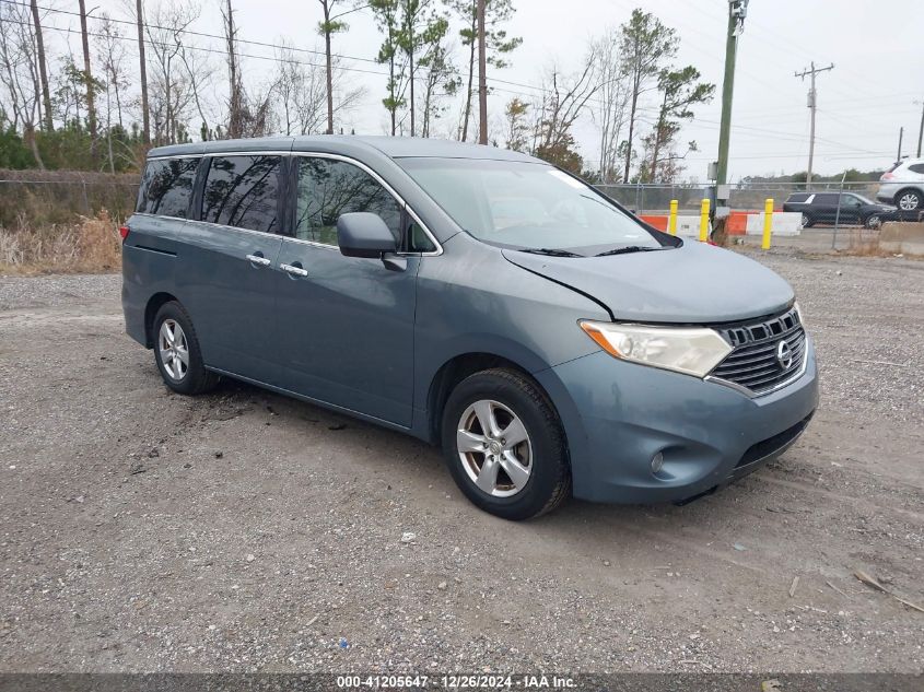 2011 Nissan Quest Sv VIN: JN8AE2KP3B9000833 Lot: 41205647