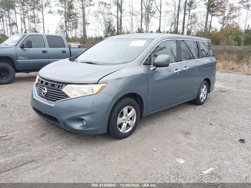 2011 Nissan Quest Sv VIN: JN8AE2KP3B9000833 Lot: 41205647