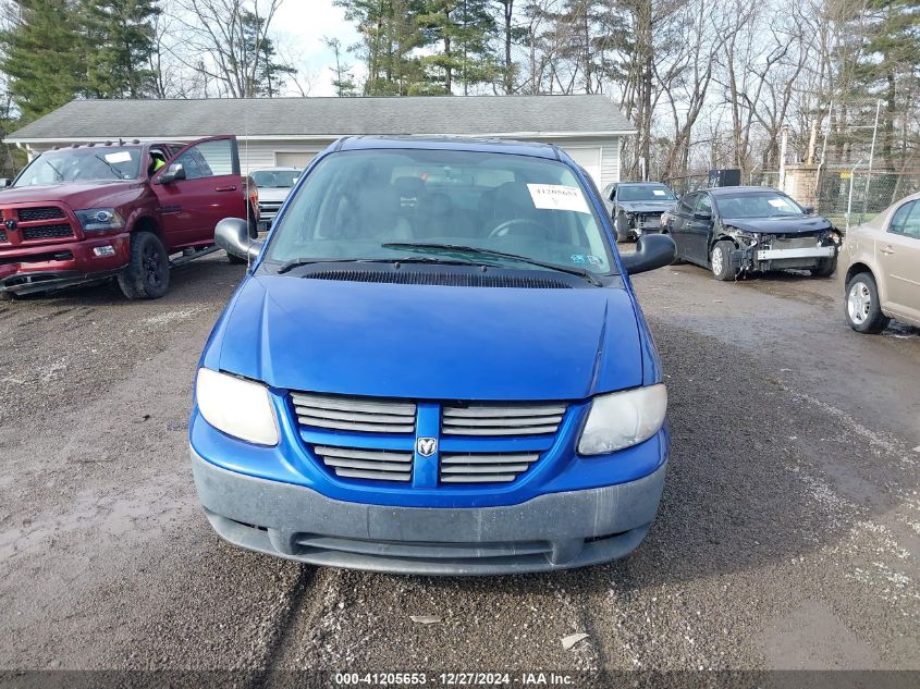 2006 Dodge Caravan Se VIN: 1D4GP25B66B591919 Lot: 41205653