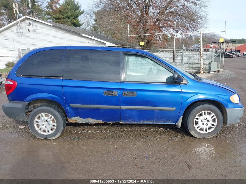 2006 Dodge Caravan Se VIN: 1D4GP25B66B591919 Lot: 41205653