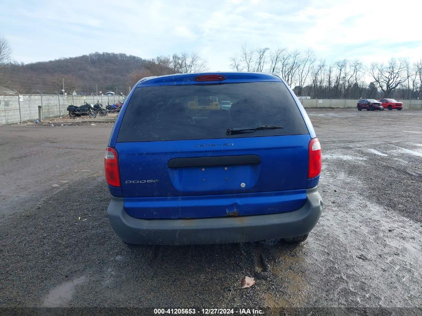 2006 Dodge Caravan Se VIN: 1D4GP25B66B591919 Lot: 41205653