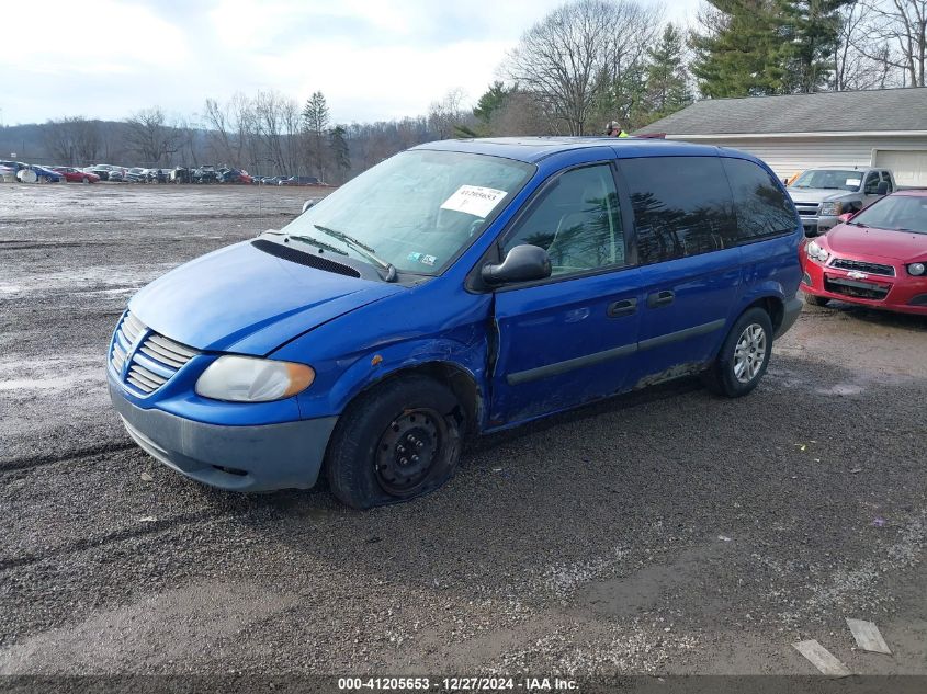 2006 Dodge Caravan Se VIN: 1D4GP25B66B591919 Lot: 41205653