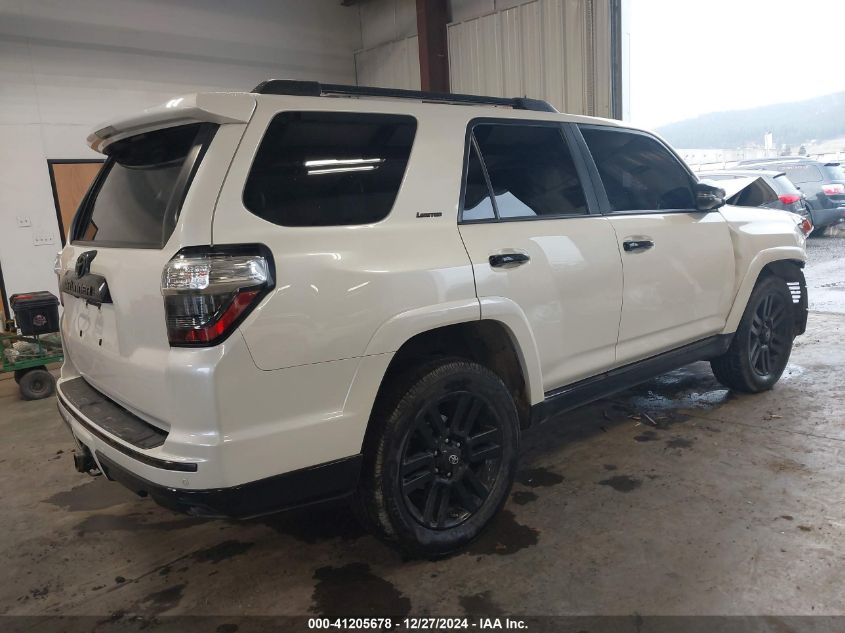 2019 Toyota 4Runner Limited Nightshade VIN: JTEBU5JR1K5678488 Lot: 41205678