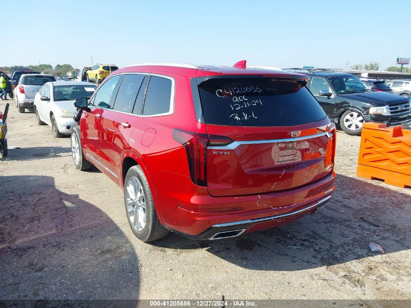 2021 Cadillac Xt6 Fwd Premium Luxury VIN: 1GYKPCRS1MZ114854 Lot: 41205686