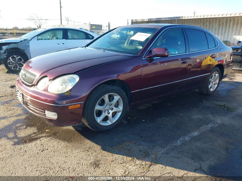 2001 Lexus Gs 300 VIN: JT8BD69S510136399 Lot: 41205708