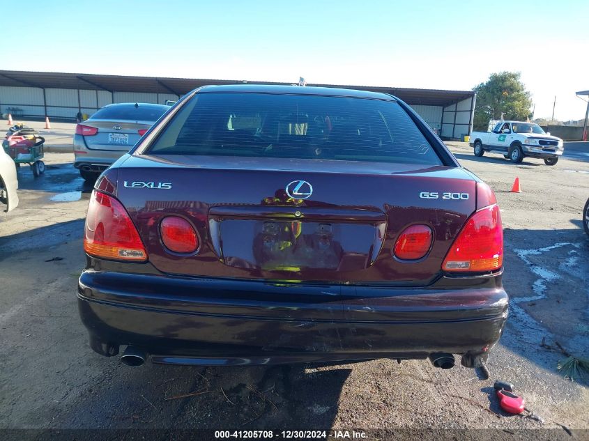 2001 Lexus Gs 300 VIN: JT8BD69S510136399 Lot: 41205708