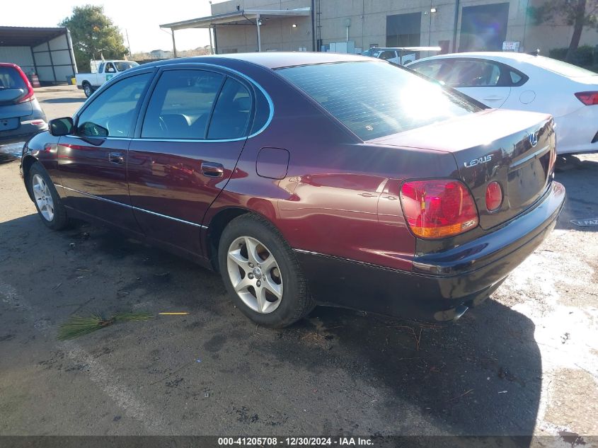 2001 Lexus Gs 300 VIN: JT8BD69S510136399 Lot: 41205708