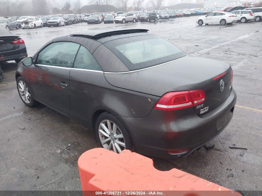 2012 Volkswagen Eos Komfort VIN: WVWBW7AH8CV000078 Lot: 41205721