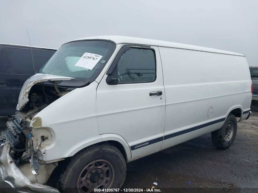 2002 Dodge Ram Van B2500 VIN: 2B7JB21Z82K114773 Lot: 41205767