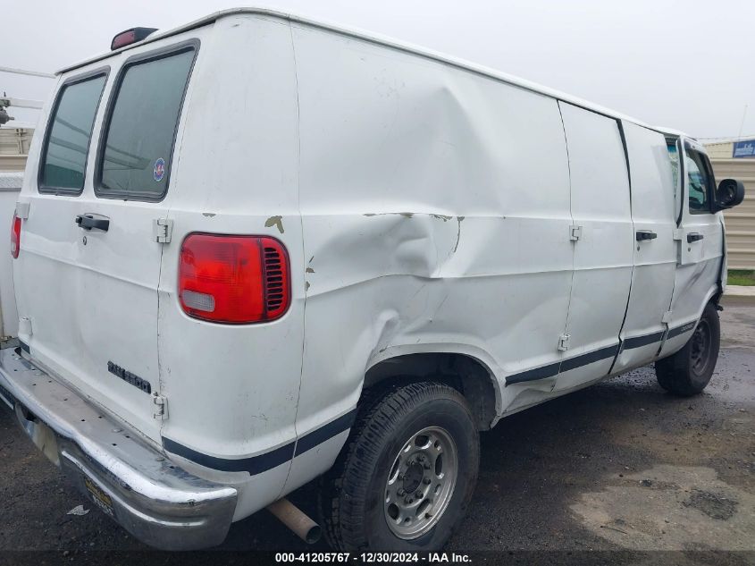 2002 Dodge Ram Van B2500 VIN: 2B7JB21Z82K114773 Lot: 41205767