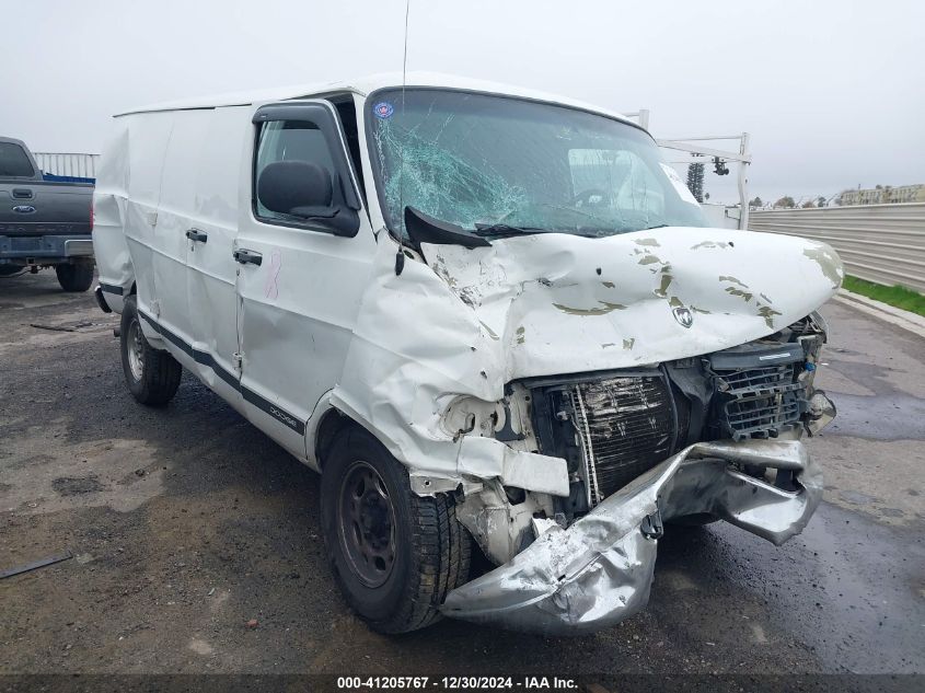 2002 Dodge Ram Van B2500 VIN: 2B7JB21Z82K114773 Lot: 41205767