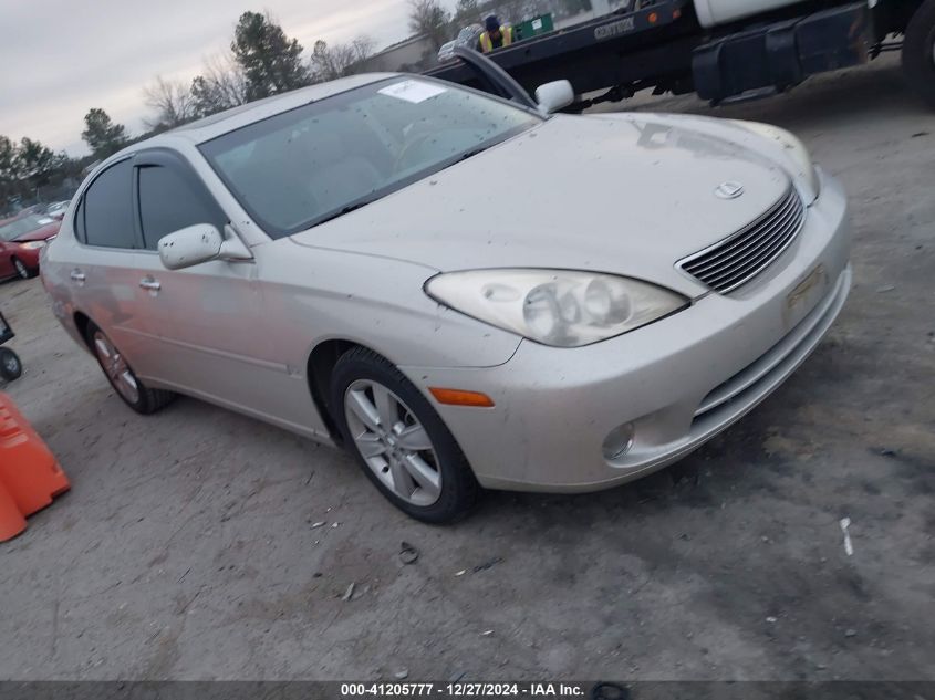 2005 Lexus Es 330 VIN: JTHBA30G255081032 Lot: 41205777