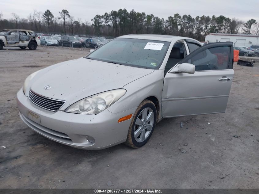 2005 Lexus Es 330 VIN: JTHBA30G255081032 Lot: 41205777